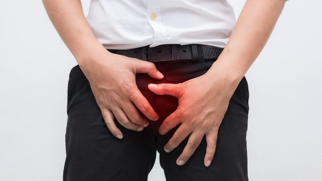 mina genitaletan prostatitisarekin